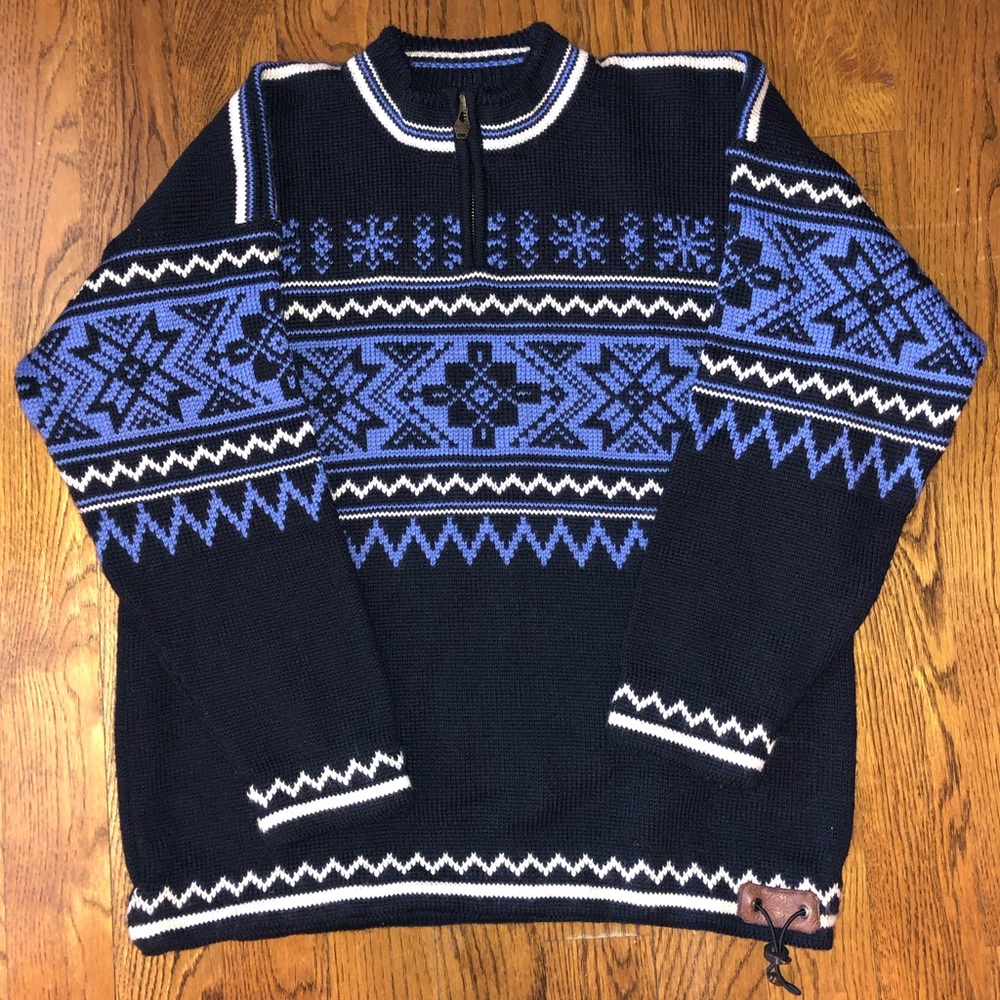 Dale of Norway Unisex Blue Sweater